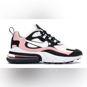 Nike Air Max 270 React
Black White Bleached Coral